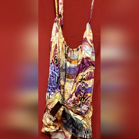 Calvin Tran Halter top multi color - Picture 3 of 3